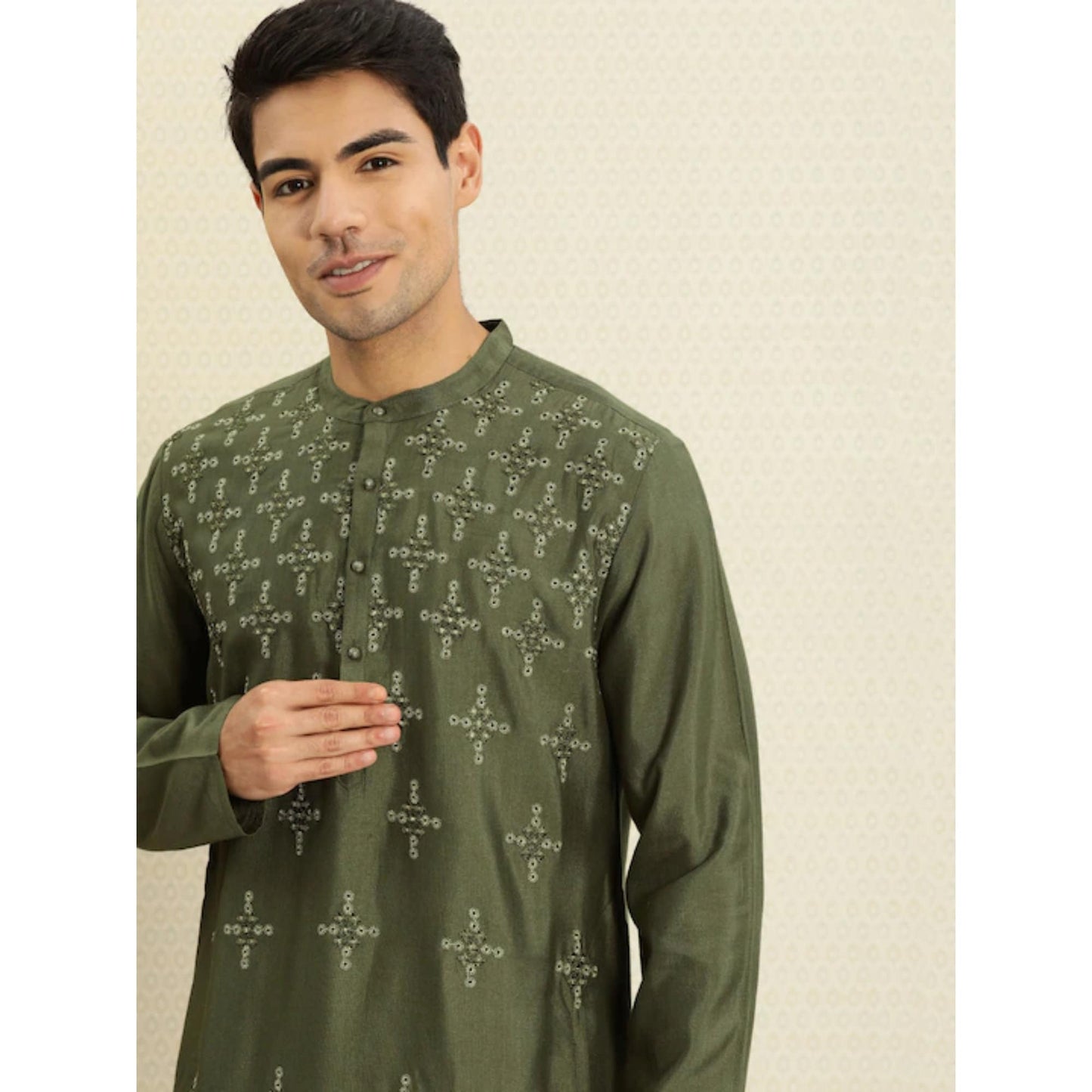 Custom made full embroidery kurta pajama set , men pakistani kurta pajama , eid men wear , indian shirt for men ,wedding kurta pajama