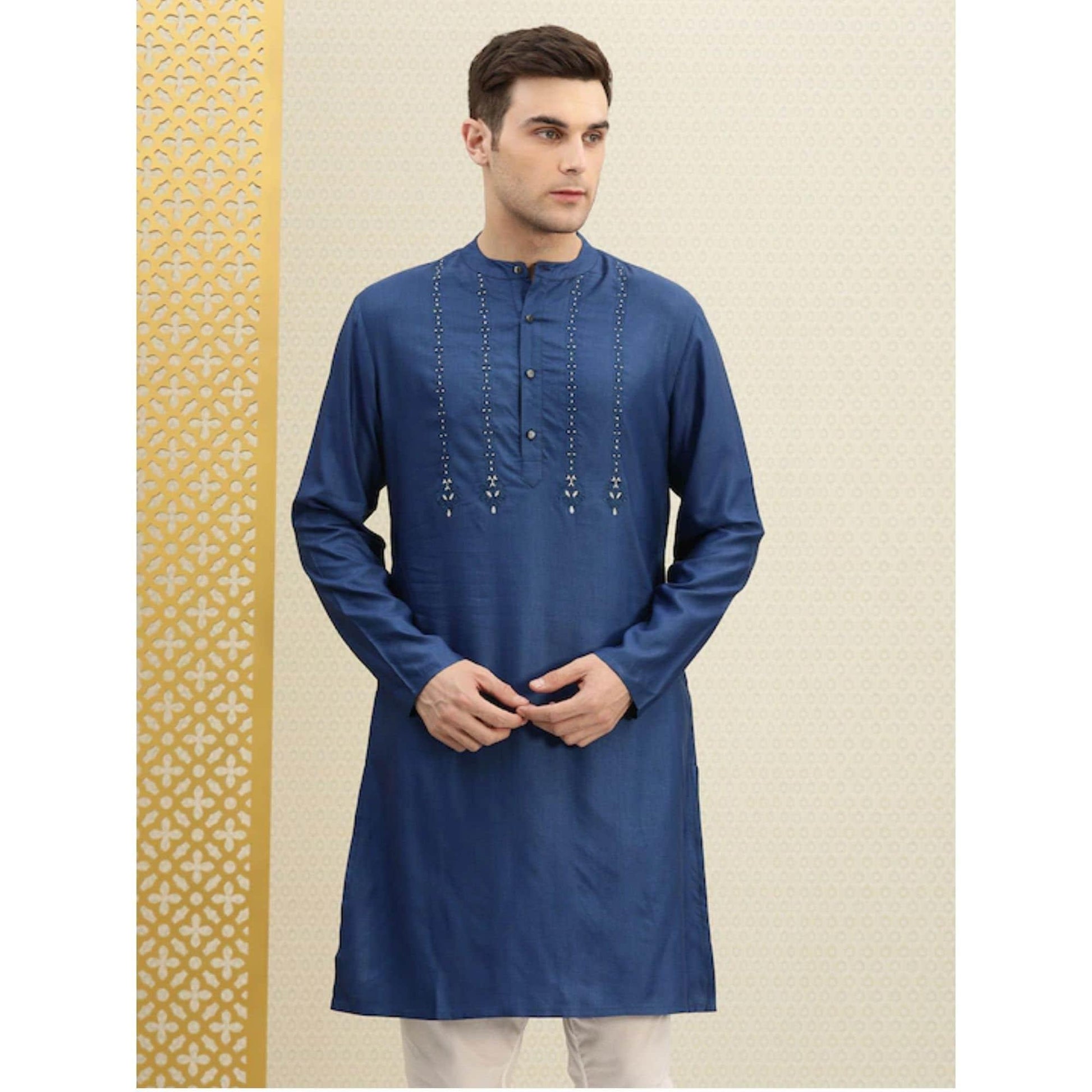 Custom made eid pakistani men embroidery kurta  pajama set , 100% cotton red kurta for men ,  Men traditional wear , Indian shirt for men