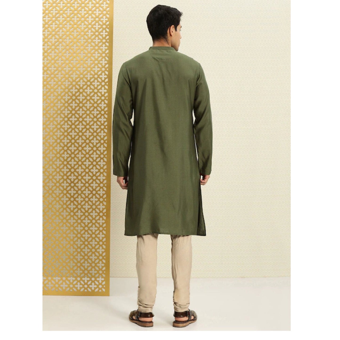 Custom made full embroidery kurta pajama set , men pakistani kurta pajama , eid  men wear  ,  indian shirt for men ,wedding kurta pajama