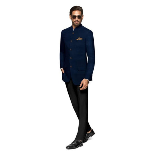 custom made men black jodhpuri sherwani suit , men indo sherwani suit , men indian wedding classical suit ,  ethnic bandhgala , south asian