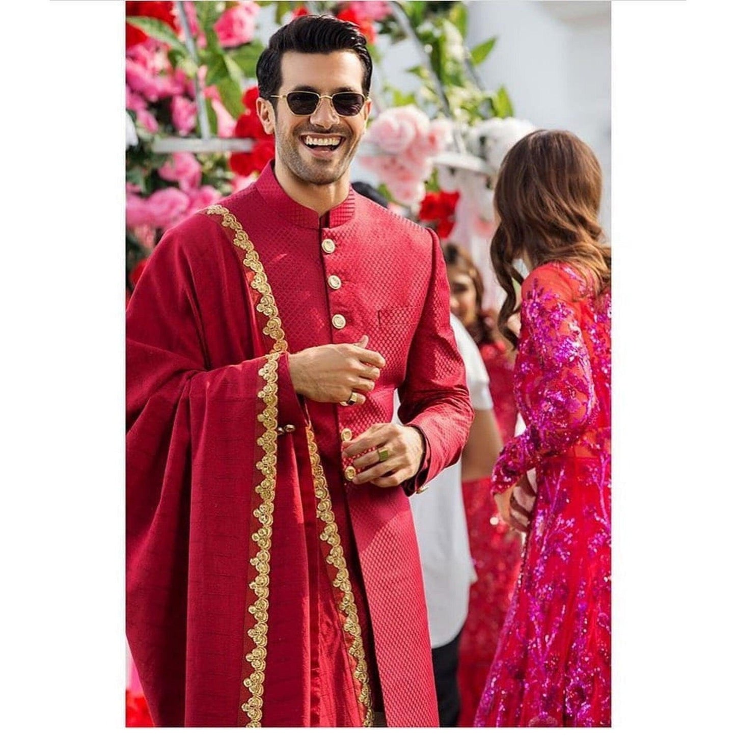 Men designer quilted wedding sherwani , indian wedding ivory sherwani , sabyasachi inspired sherwani , pakistani wedding sherwani