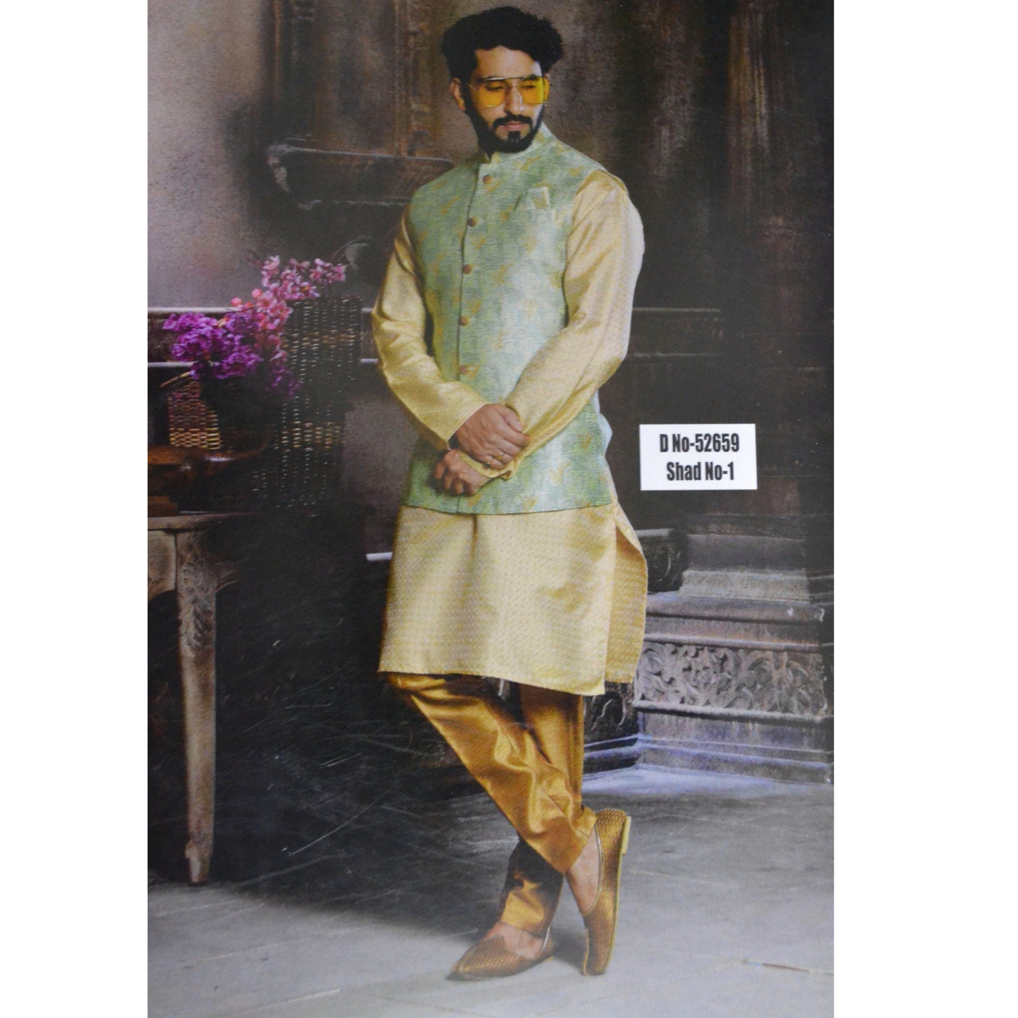 Kurta pajama sale jacket images