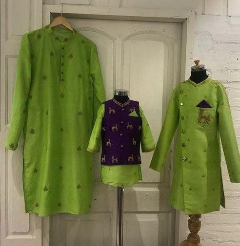 Mustard Colour designer qurta pyjama for boys, kids / qurta jacket for boys / Indian suit for  boys / Indian dress for kid for boys